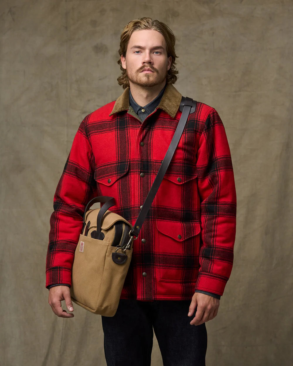 Filson Rugged Twill Original Briefcase | Tan