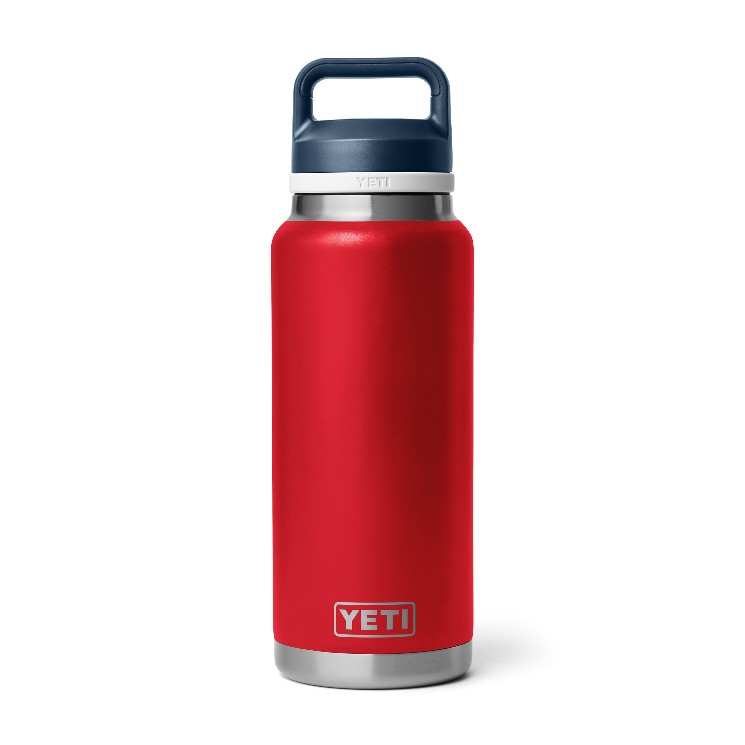 Yeti Rambler 36 oz Bottle w/Chug Cap Rescue Red White Navy