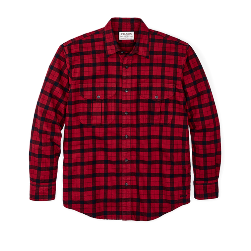 Filson Alaskan Guide Shirt - Red/Black Plaid