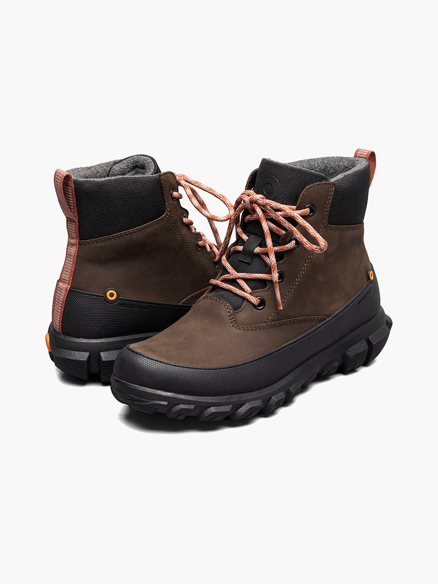 Bogs Women's Cedar Mid Lace | Dark Brown 