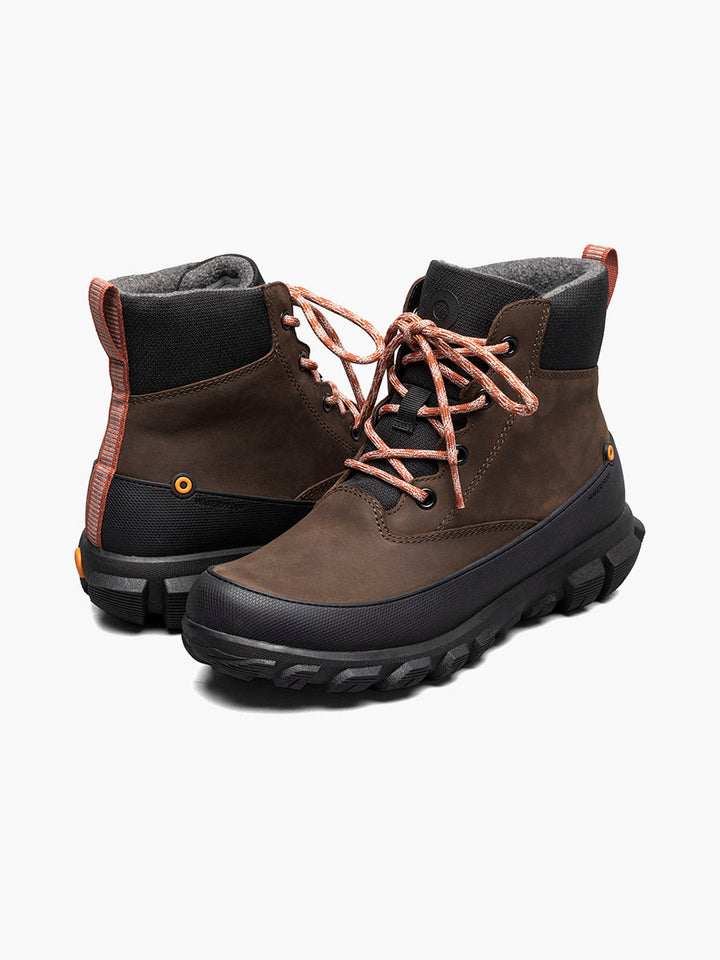 Bogs Women's Cedar Mid Lace | Dark Brown 