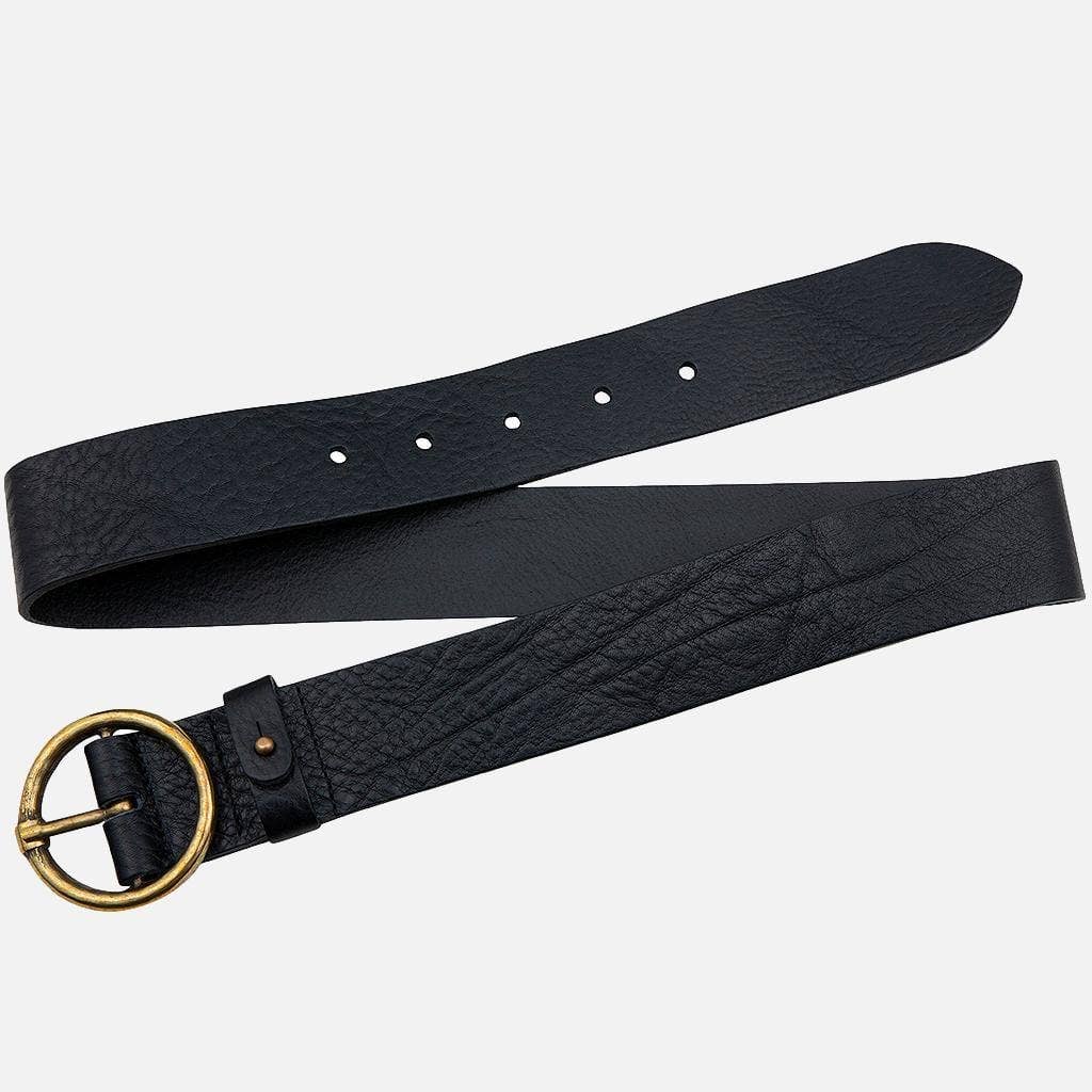 Pip 2.0 | Vintage Full-Grain Leather Belt | Black