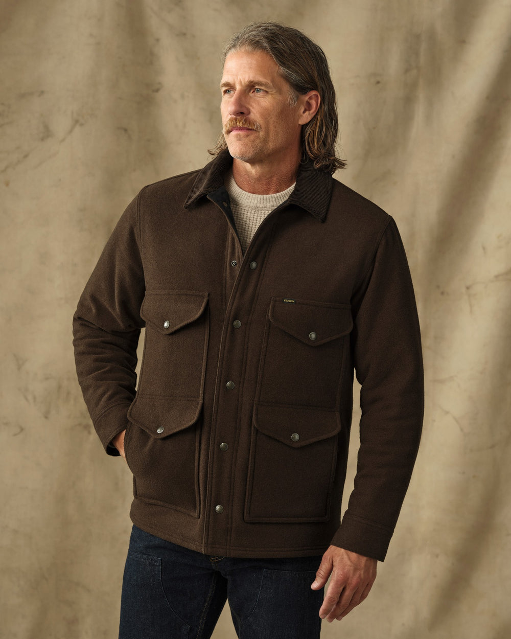 Filson Spokane Insulated Cruiser Jacket - Beaver Brown