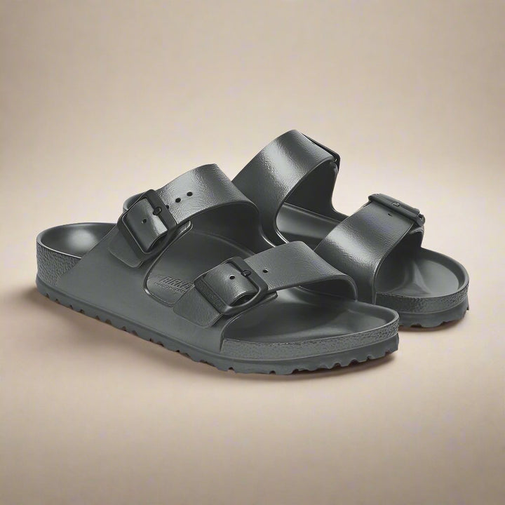 Birkenstock Arizona Essentials EVA | Metallic Anthracite