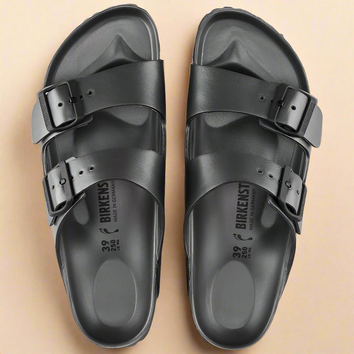 Birkenstock Arizona Essentials EVA | Metallic Anthracite