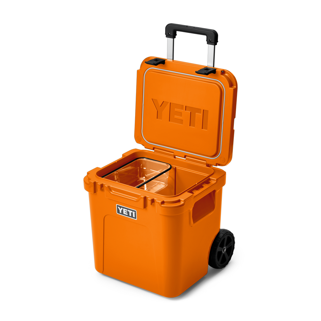 Yeti Roadie 48 Wheeled Cooler King Crab Orange