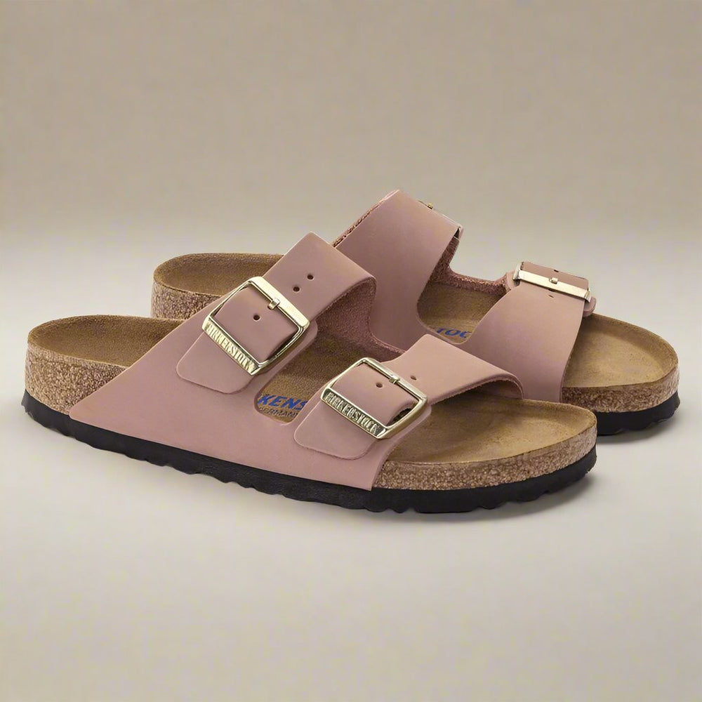 Birkenstock Arizona Soft Footbed Nubuk Leather | Old Rose