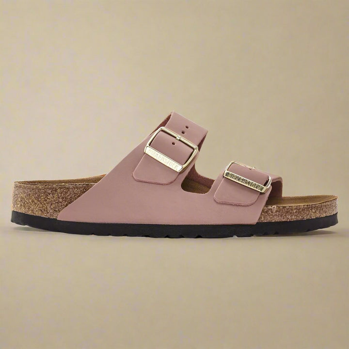 Birkenstock Arizona Soft Footbed Nubuk Leather | Old Rose