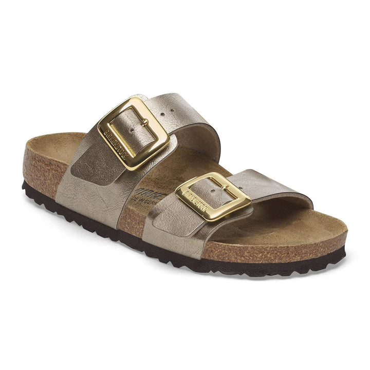 Sydney Luxe Buckle | Birko-Flor Patent | Graceful Taupe