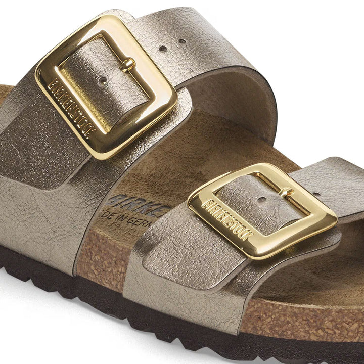 Sydney Luxe Buckle | Birko-Flor Patent | Graceful Taupe