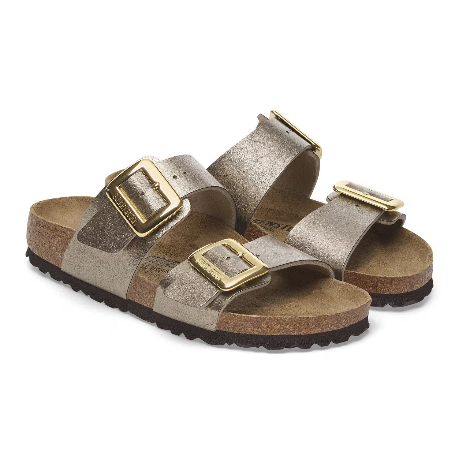 Sydney Luxe Buckle | Birko-Flor Patent | Graceful Taupe