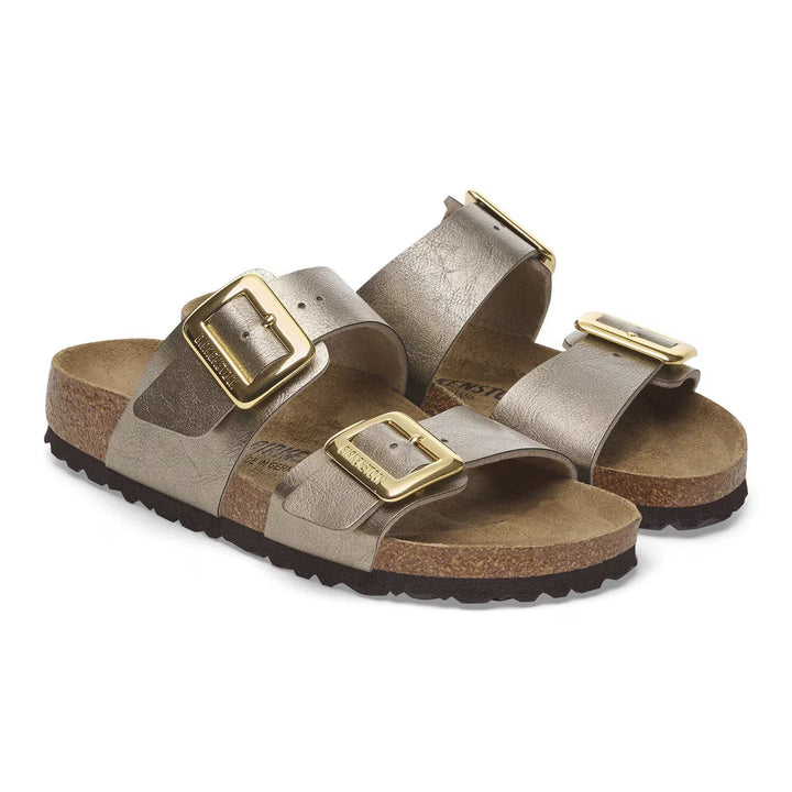 Sydney Luxe Buckle | Birko-Flor Patent | Graceful Taupe