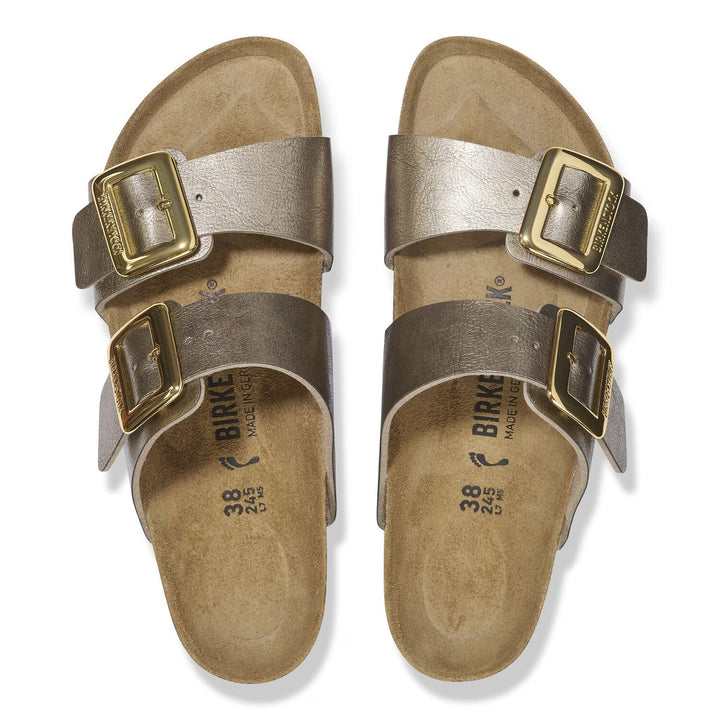 Sydney Luxe Buckle | Birko-Flor Patent | Graceful Taupe
