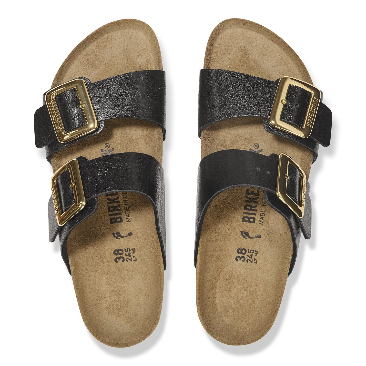 Sydney Luxe Buckle | Birko-Flor Patent | Graceful Licorice