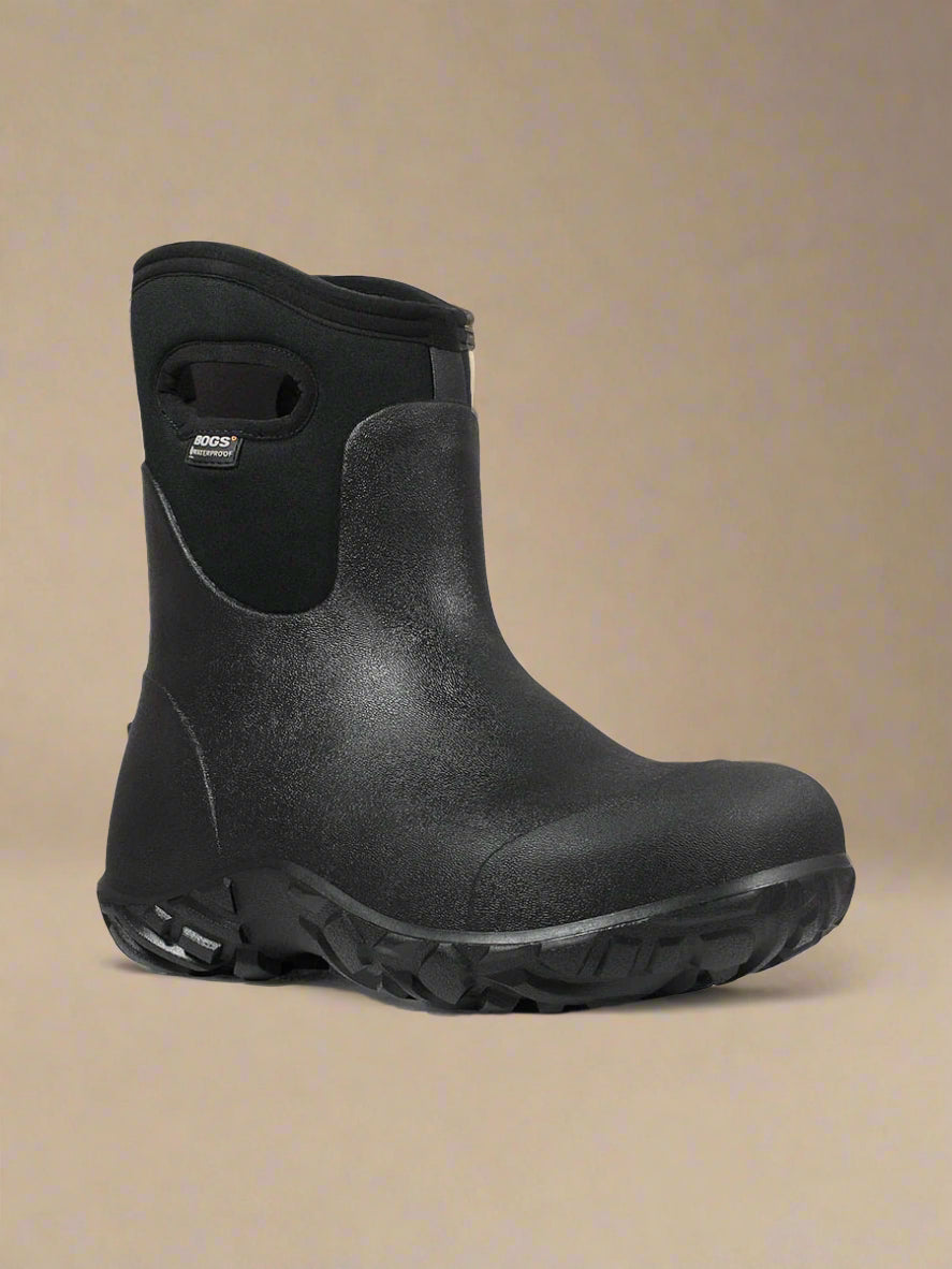 Bogs Men's Workman Mid Comp Toe | Black