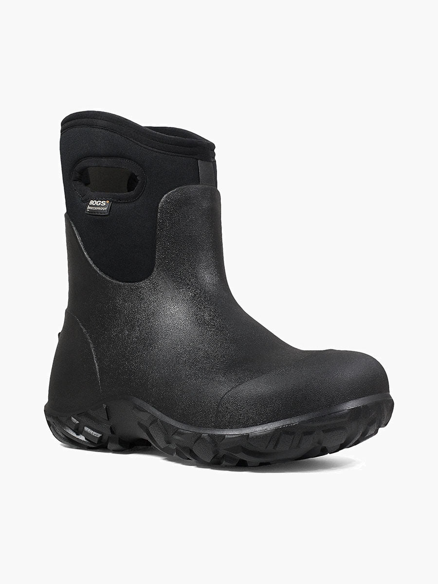 Bogs Men's Workman Mid Ct Black