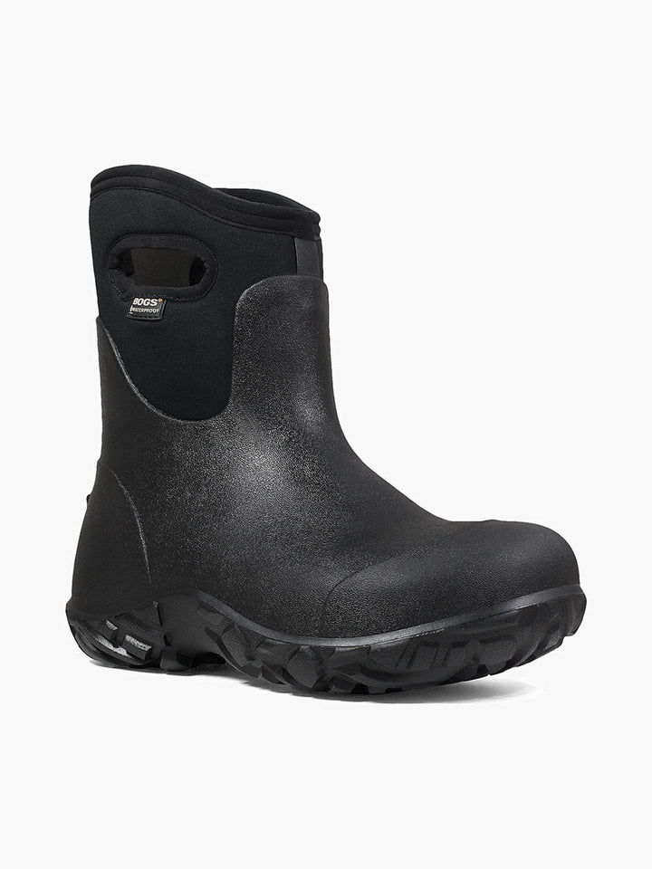 Bogs Men's Workman Mid Ct Black