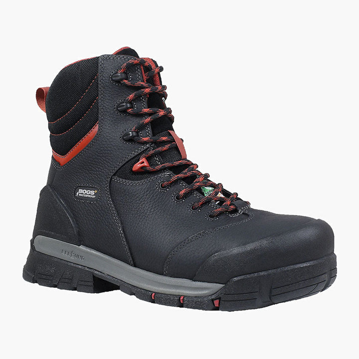 Bogs M's Bedrock 8" CT Blk Multi