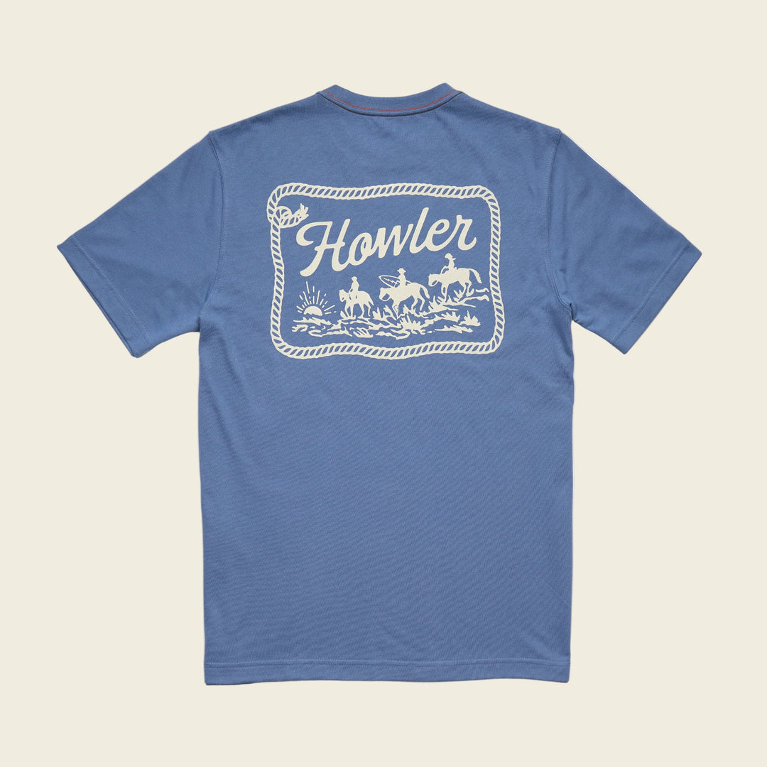 Howler Brothers Howler Posse T-Shirt | Blue Horizon