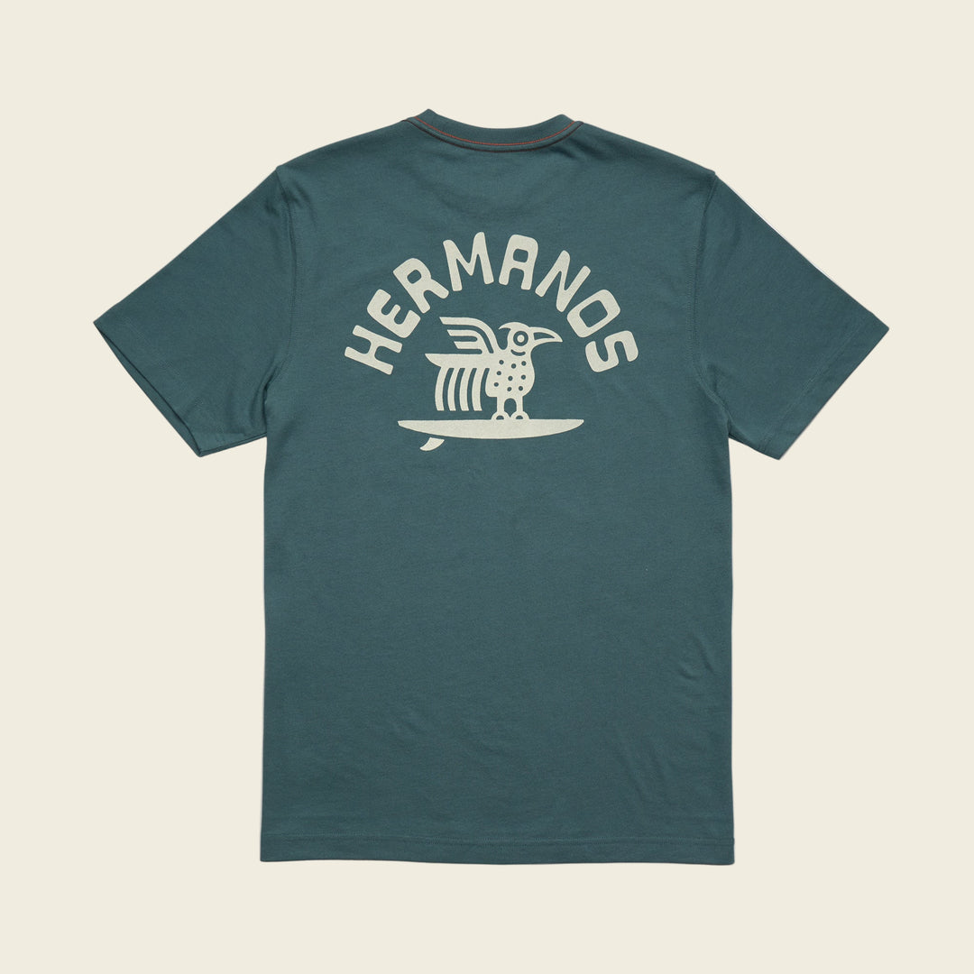 Howler Brothers Surfbird Blended T-Shirt | Fern Green