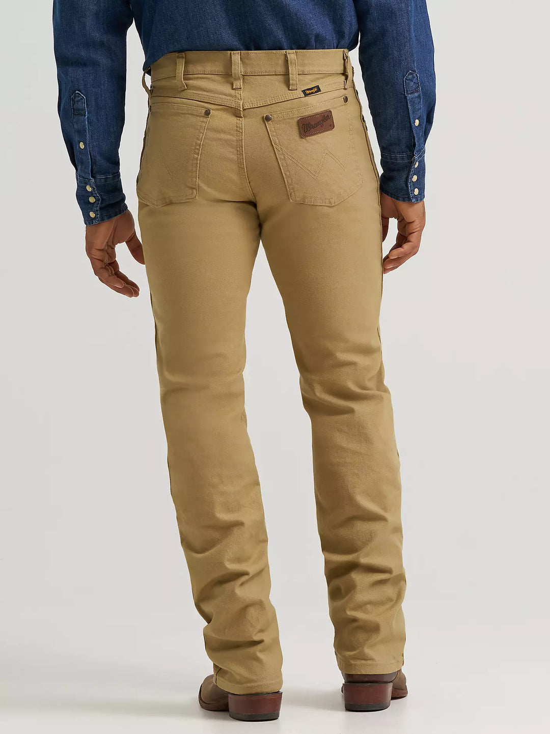 Premium Performance Tough Comfort Cowboy Cut Regular Fit Canvas Jean | Kelp