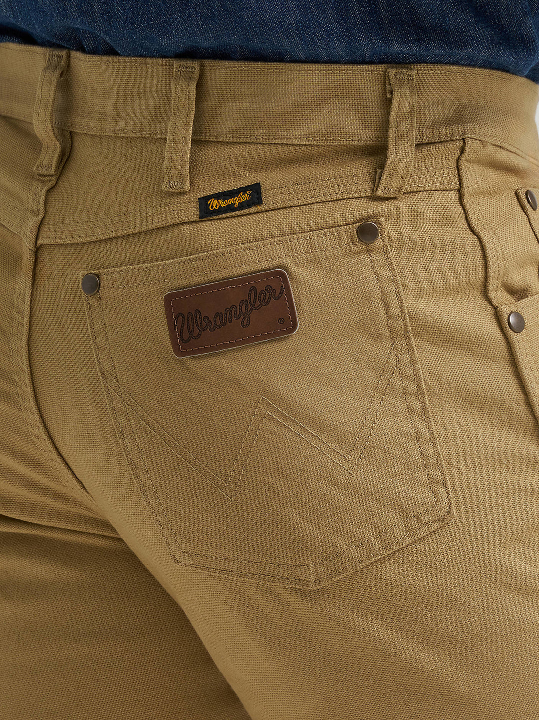 Premium Performance Tough Comfort Cowboy Cut Regular Fit Canvas Jean | Kelp