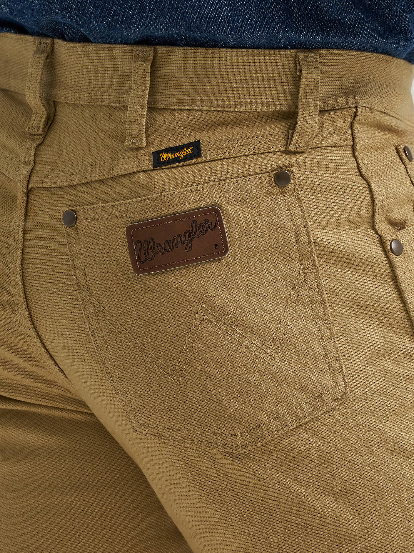 Premium Performance Tough Comfort Cowboy Cut Regular Fit Canvas Jean | Kelp