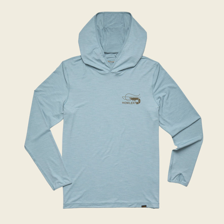 Howler Brothers HB Tech Hoodie | Pool Blue