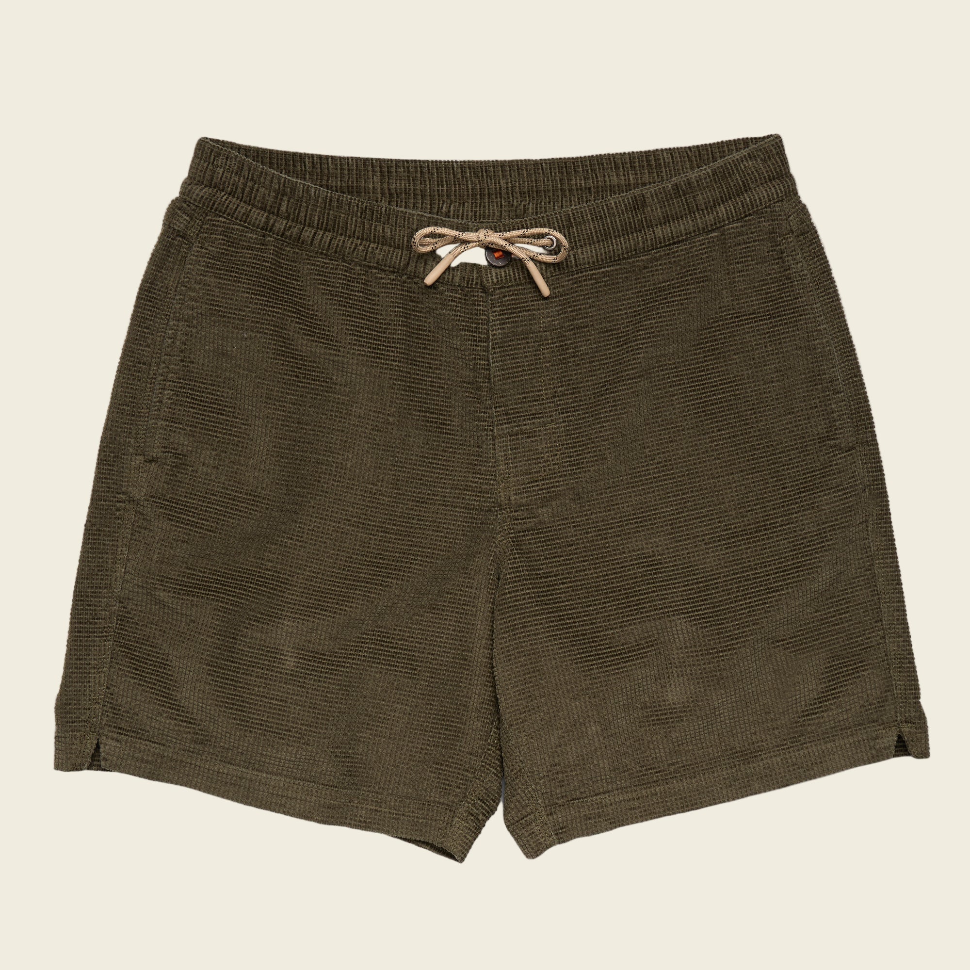 Howler Brothers Pressure Drop Cord Shorts | Grid : Dark Olive