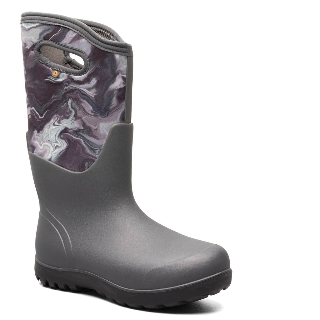 Bogs Women's Neo-Classic Oil Twist Gray Multi