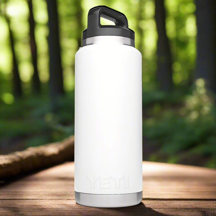 Yeti Rambler 36 oz Bottle w/Chug Cap White