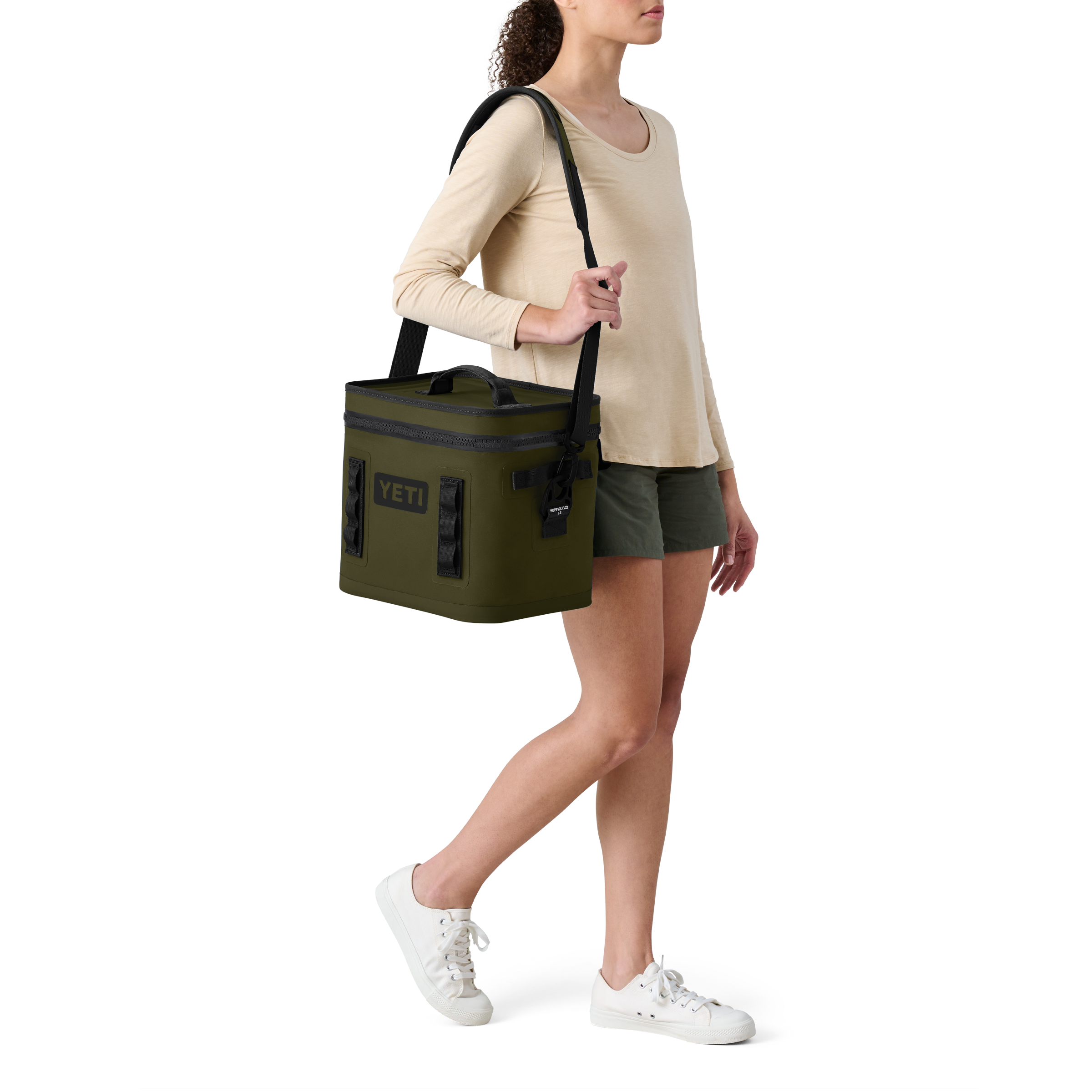 Yeti Hopper Flip 12 Cooler Olive - Black