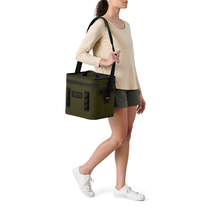 Yeti Hopper Flip 12 Cooler Olive - Black