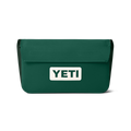 Green YETI bag on a white background