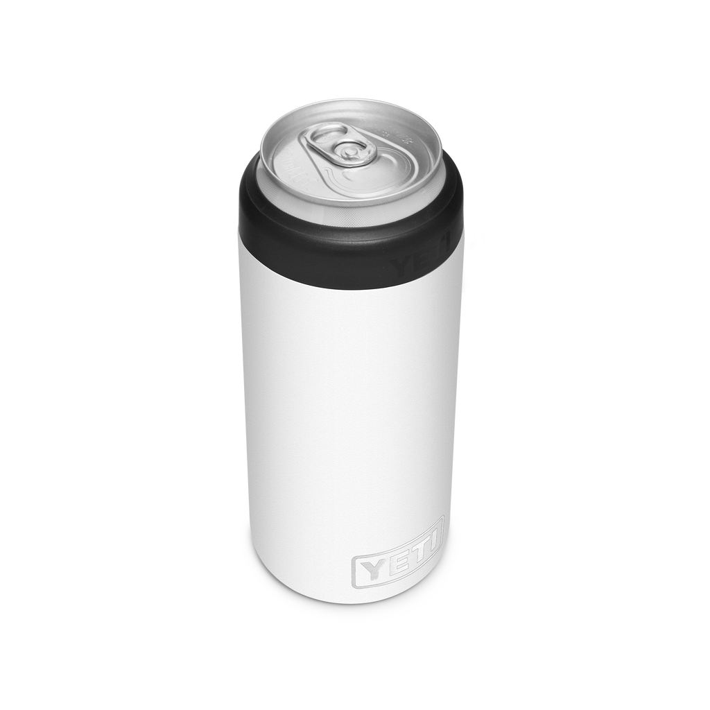 Yeti Rambler 12oz Slim Can Colster | White
