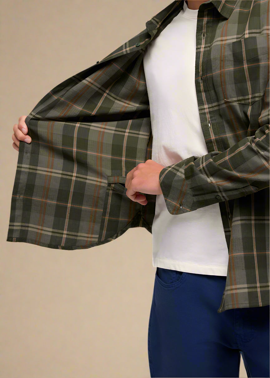 Los Feliz Flannel Shirt | Spruce