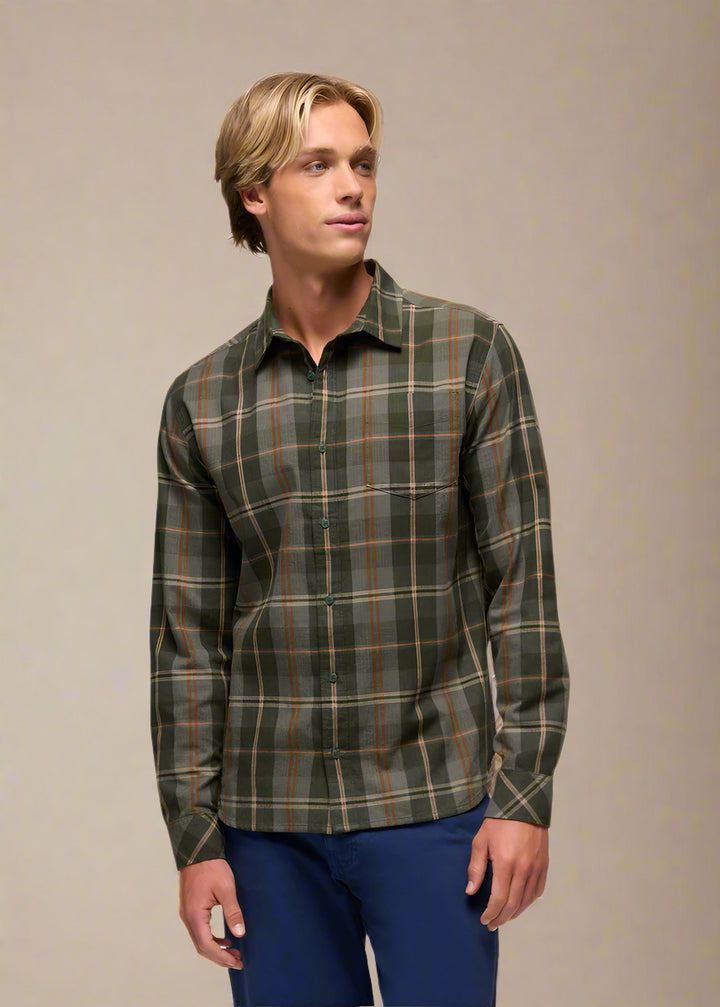 Los Feliz Flannel Shirt | Spruce