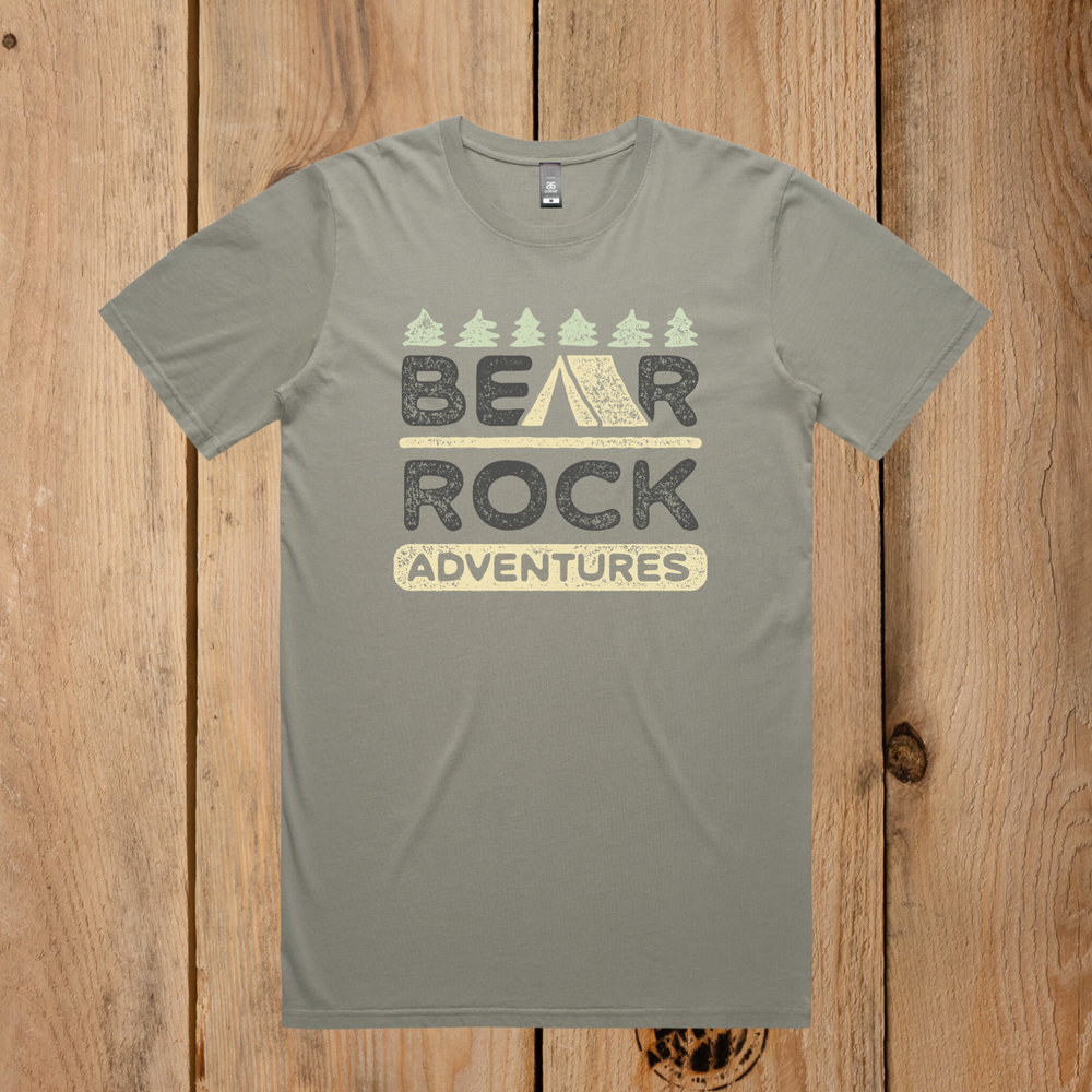 Bear Rock Premium | Bear Rock Tent Tee Faded Dust