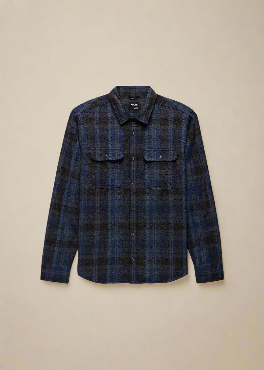 Prana Westbrook Flannel | Capulet Blue
