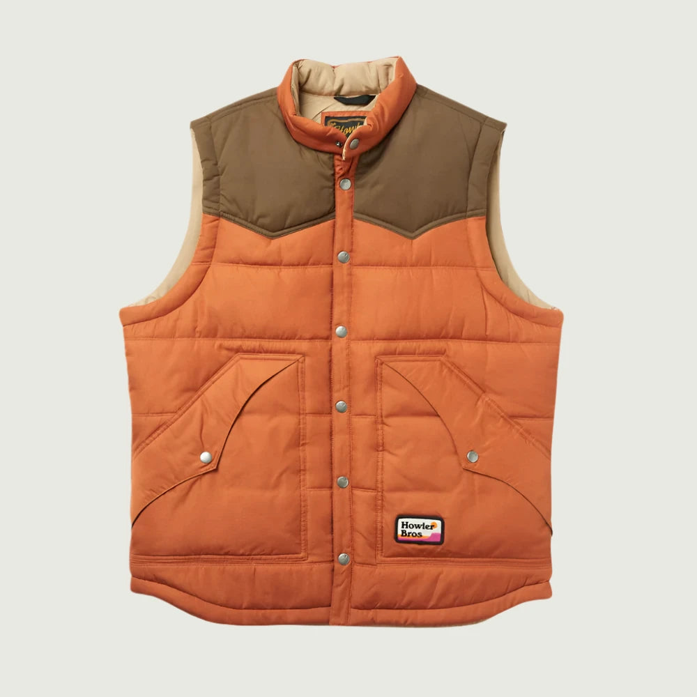 Howler Brothers Rounder Vest | Cinnamon Teak