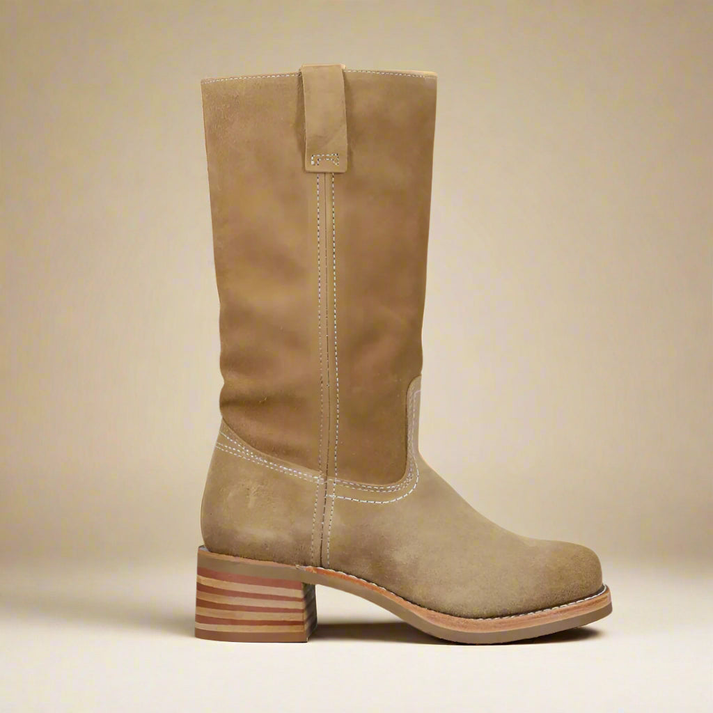 Frye Campus 12R | Tan Buck