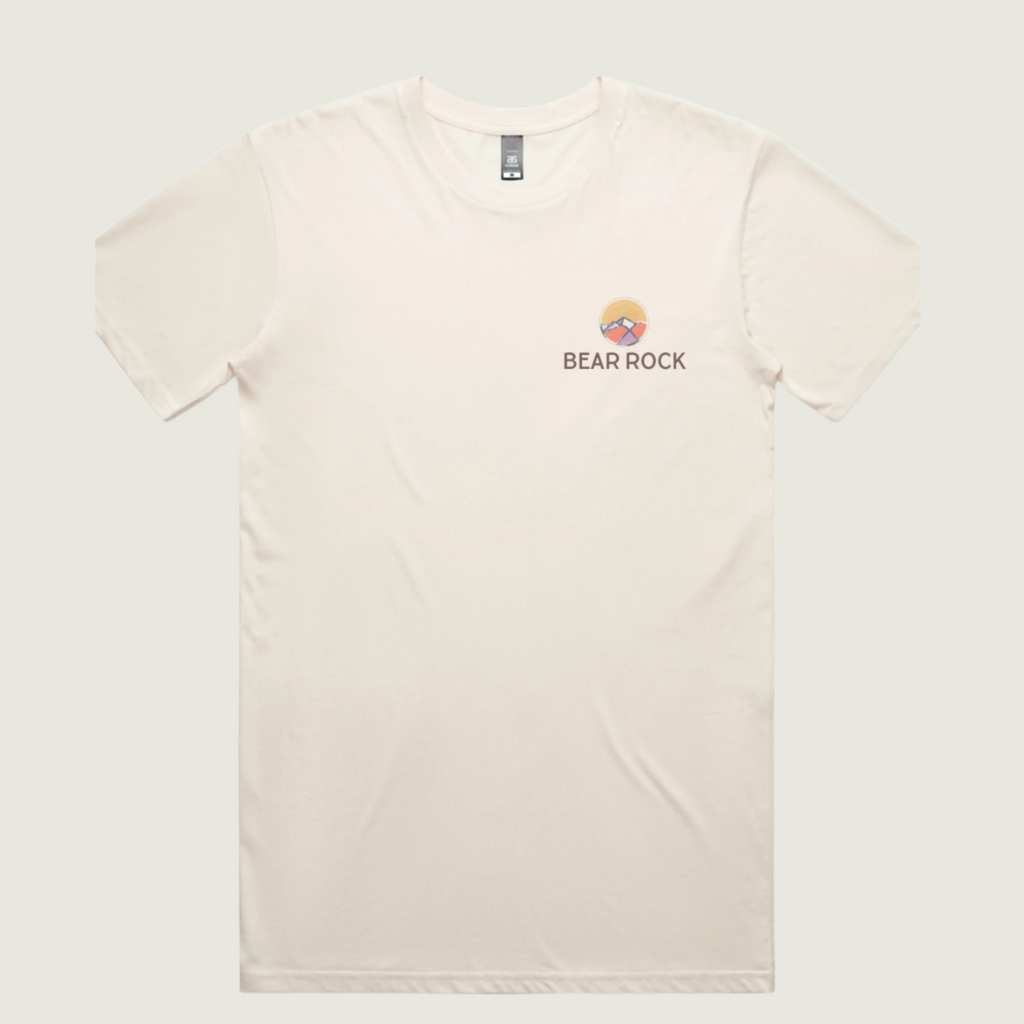Bear Rock Premium Patagonia Circle Ecru  Youth T-shirt