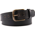 Fabio Valenti Men's Genuine Leather Belt-LA2090 Black