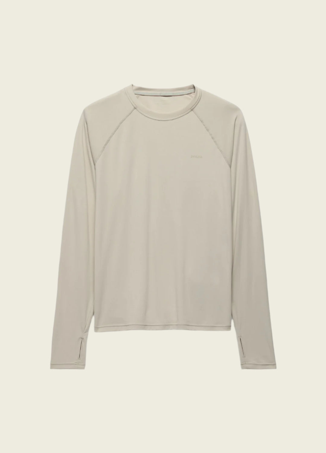 Prana Men's Sol Shade LS Crew | Almond