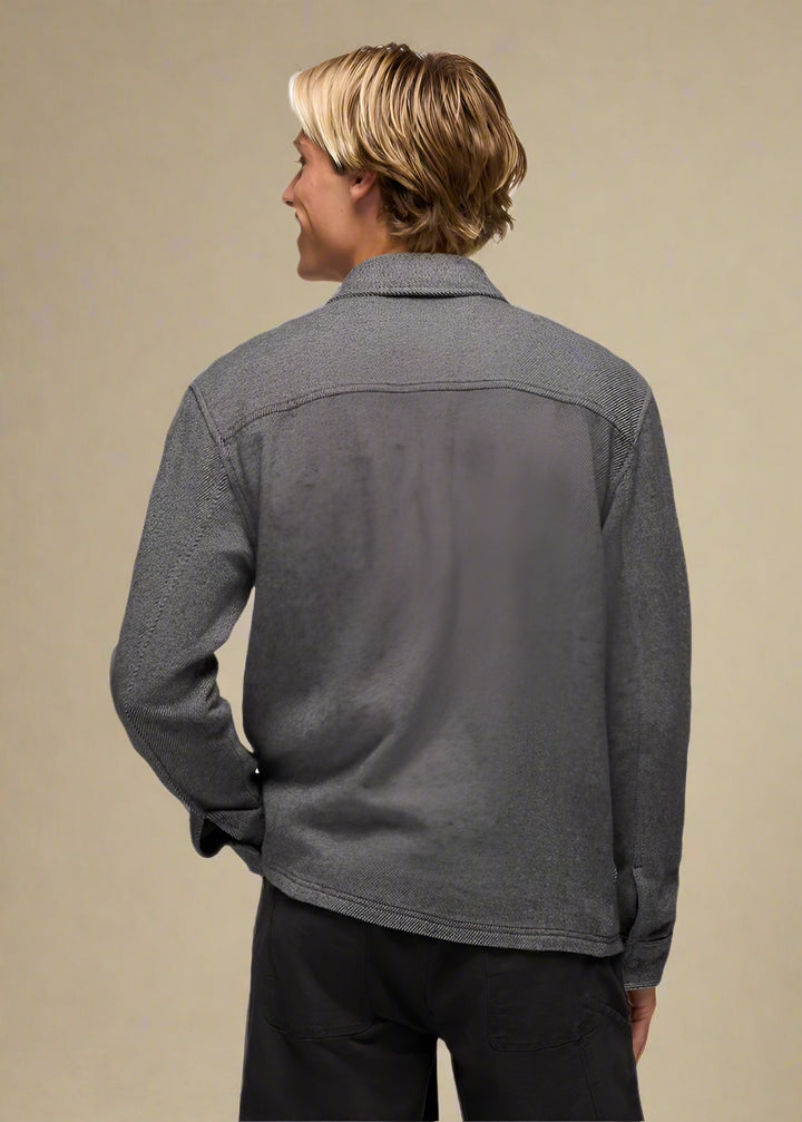 prAna M's Happy Camp Flannel | Shadow Heather