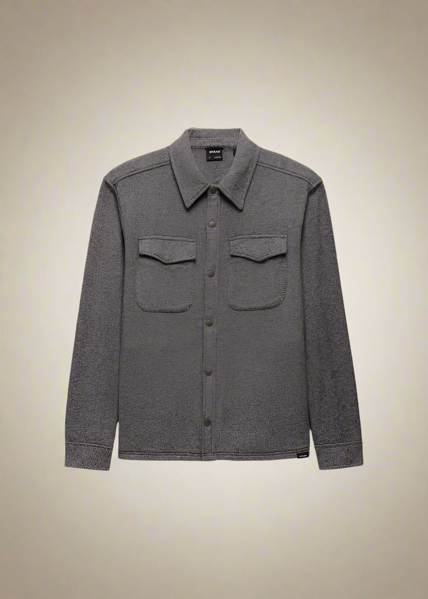 prAna M's Happy Camp Flannel | Shadow Heather