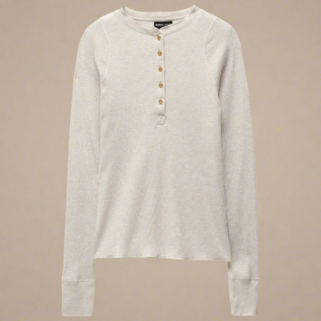 Prana W's Touchstone Henley | Oatmeal Heather