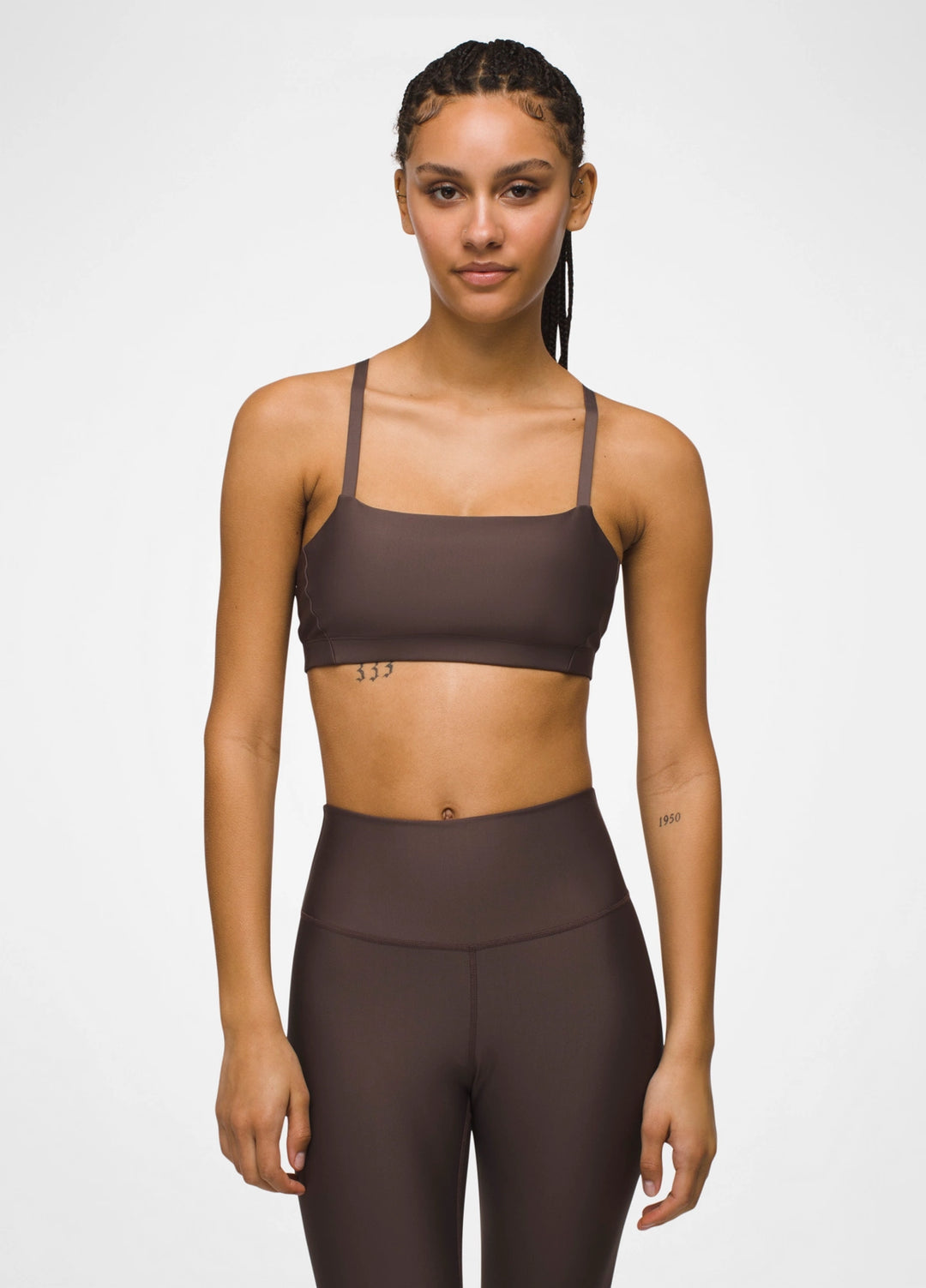 Prana Sculpt Adjustable Bra | Light Espresso