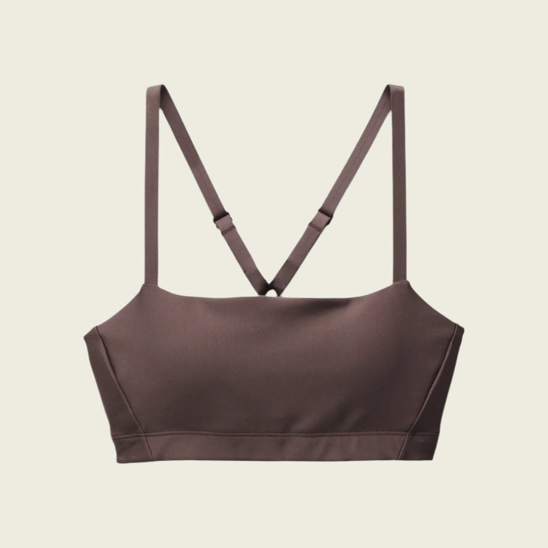 Prana Sculpt Adjustable Bra | Light Espresso