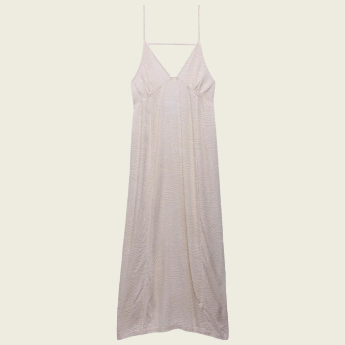 Prana Women's Fernie V-Neck Maxi Dress | Soft White Wavee
